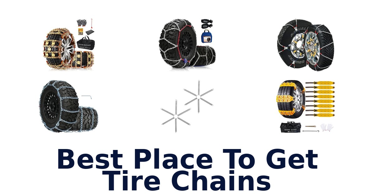 Best Place To Get Tire Chains
