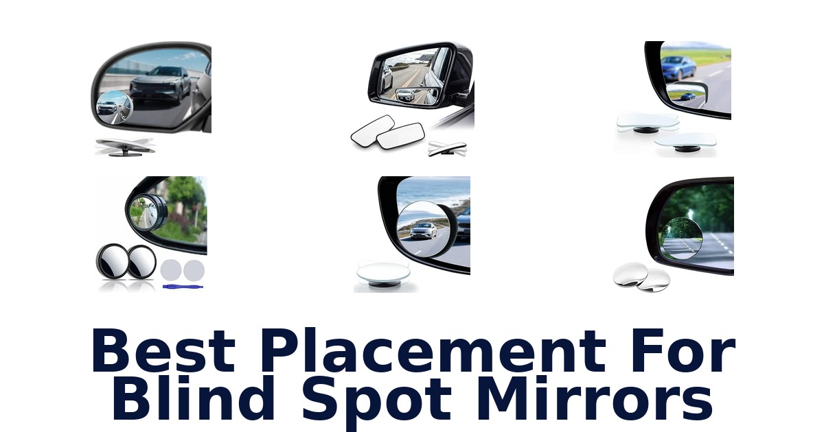 Best Placement For Blind Spot Mirrors