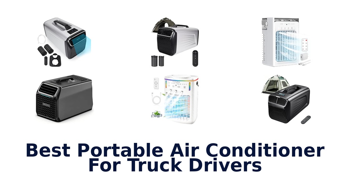 Best Portable Air Conditioner For Truck Drivers