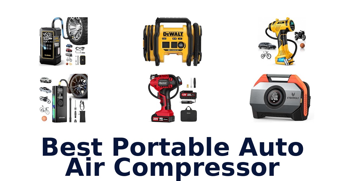 Best Portable Auto Air Compressor