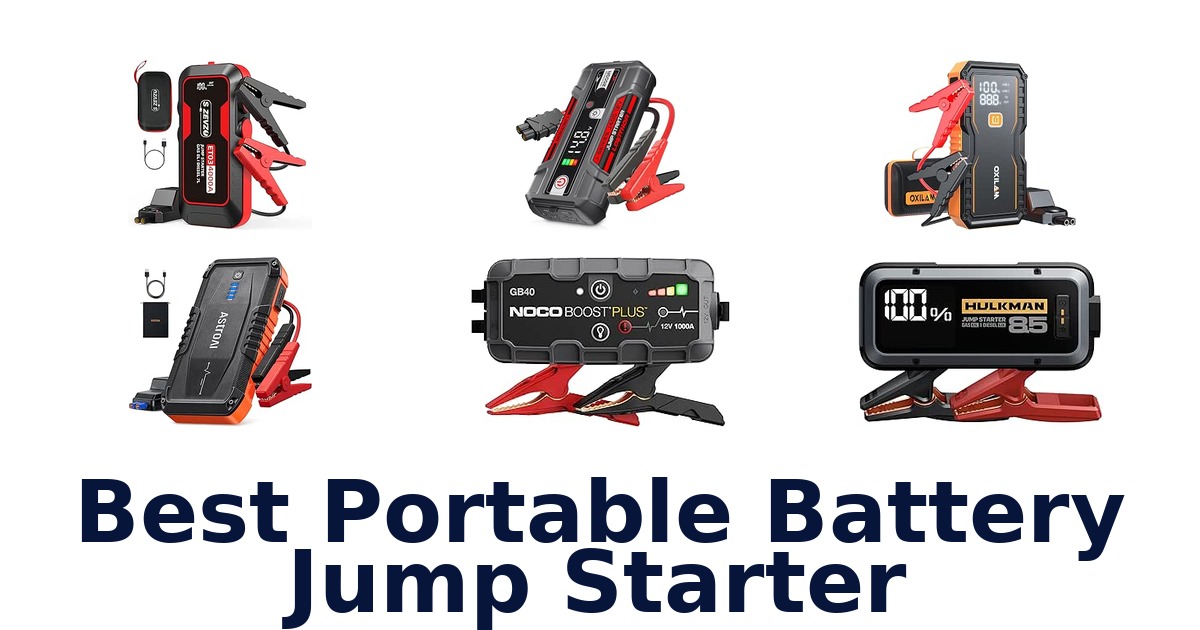 Best Portable Battery Jump Starter