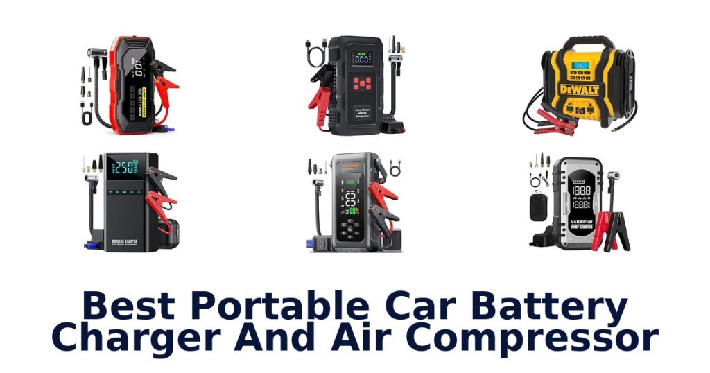 Best Portable Car Battery Charger And Air Compressor