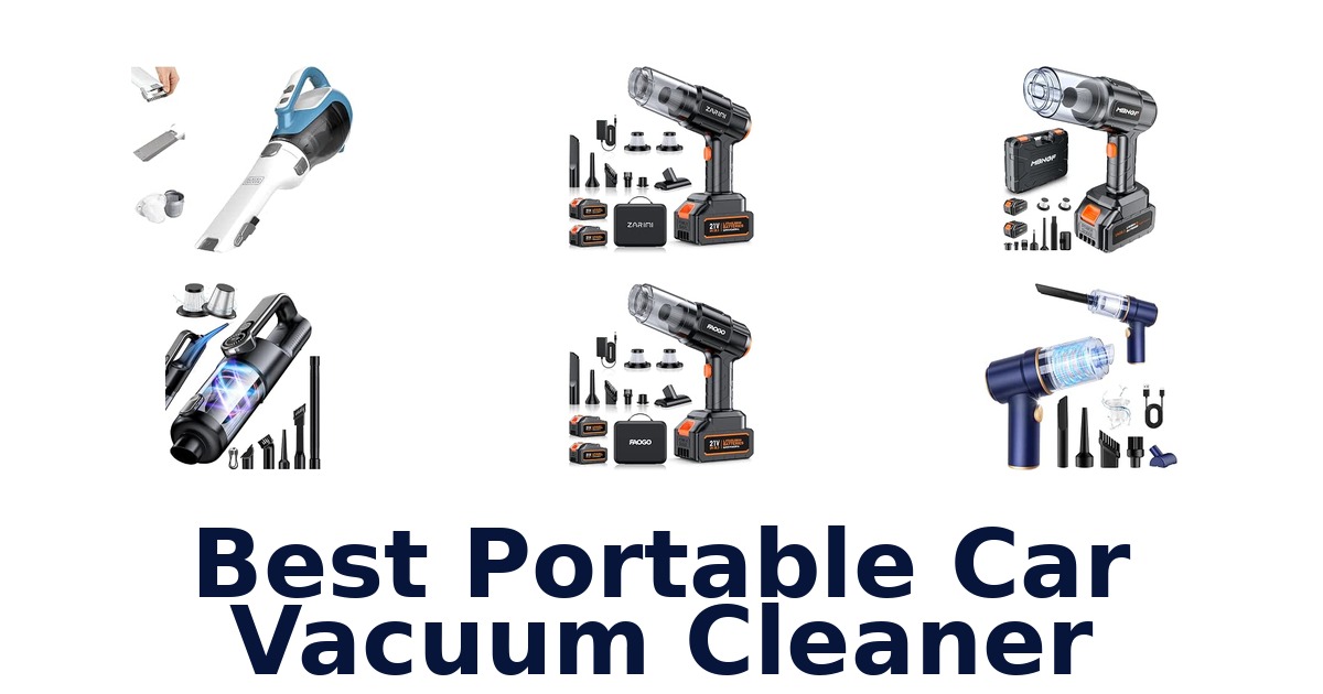 Best Portable Car Vacuum Cleaner