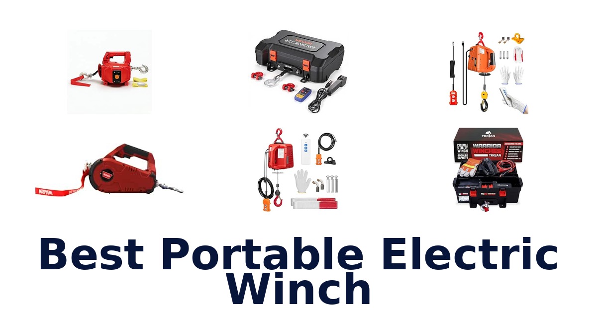 Best Portable Electric Winch