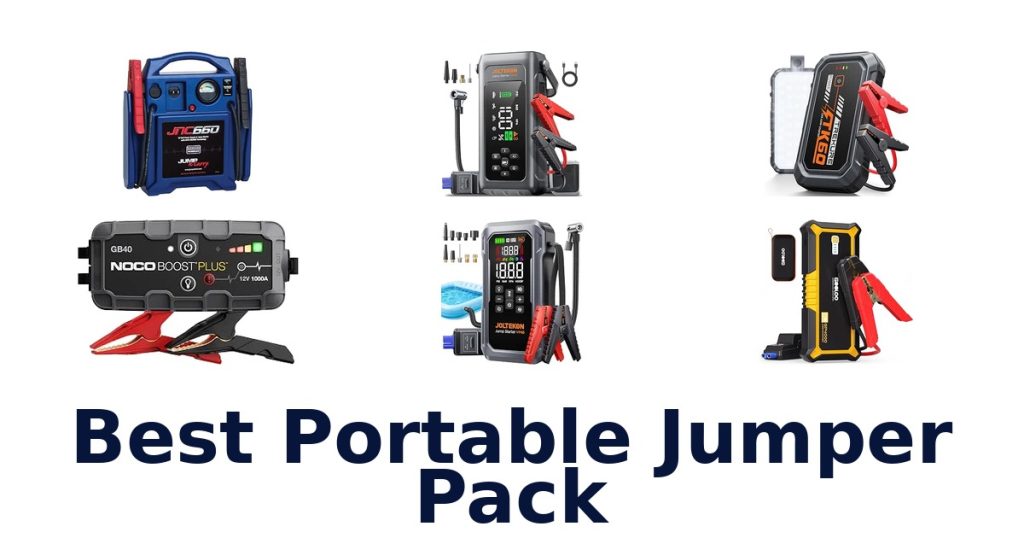 Best Portable Jumper Pack