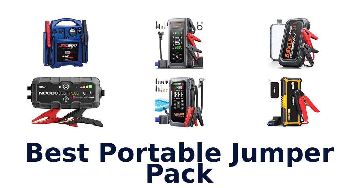 Best Portable Jumper Pack