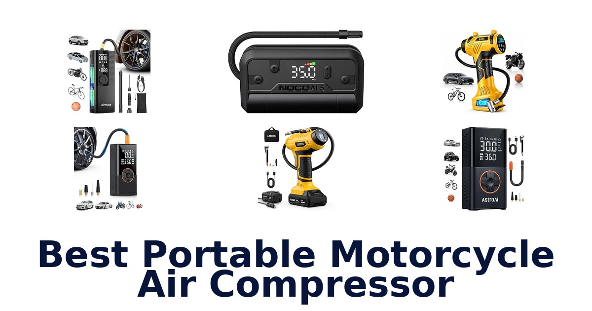 Best Portable Motorcycle Air Compressor