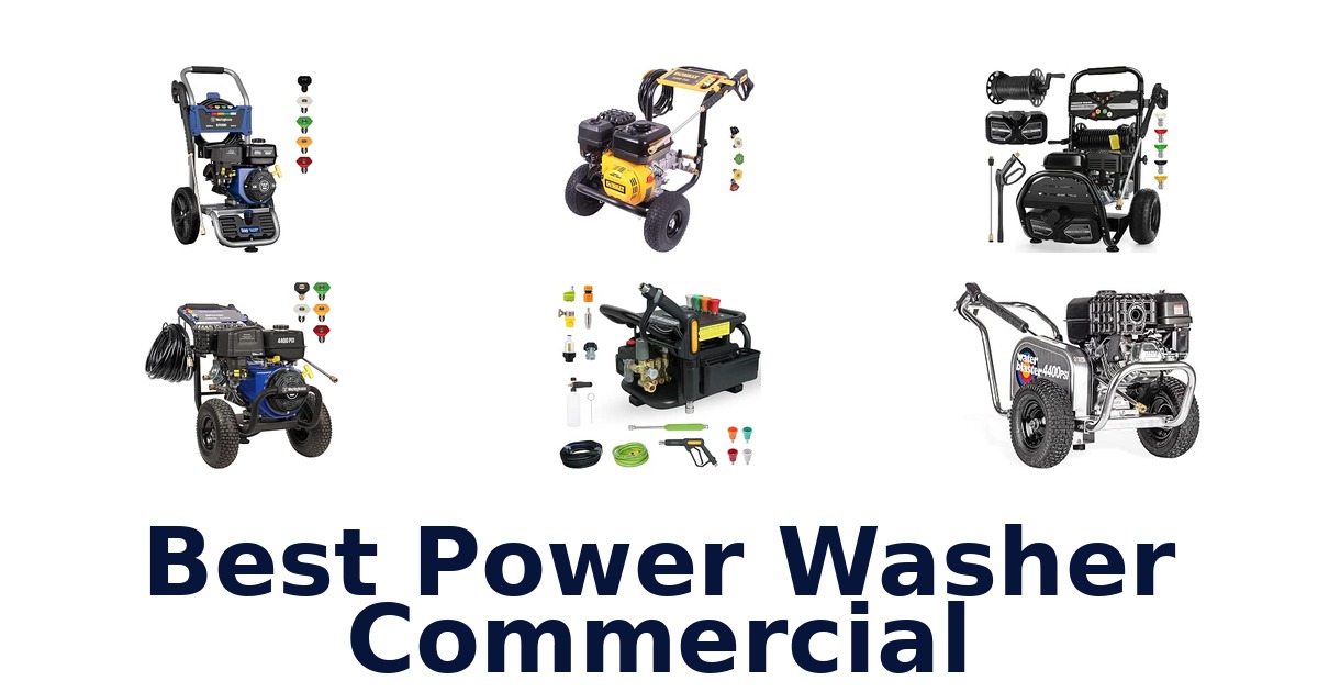 Best Power Washer Commercial