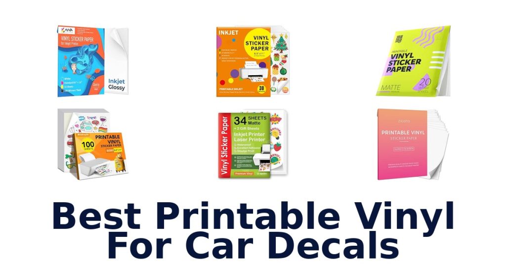 Best Printable Vinyl For Car Decals