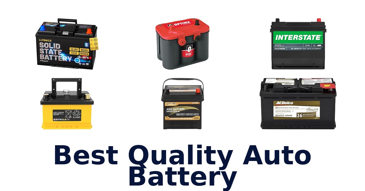 Best Quality Auto Battery