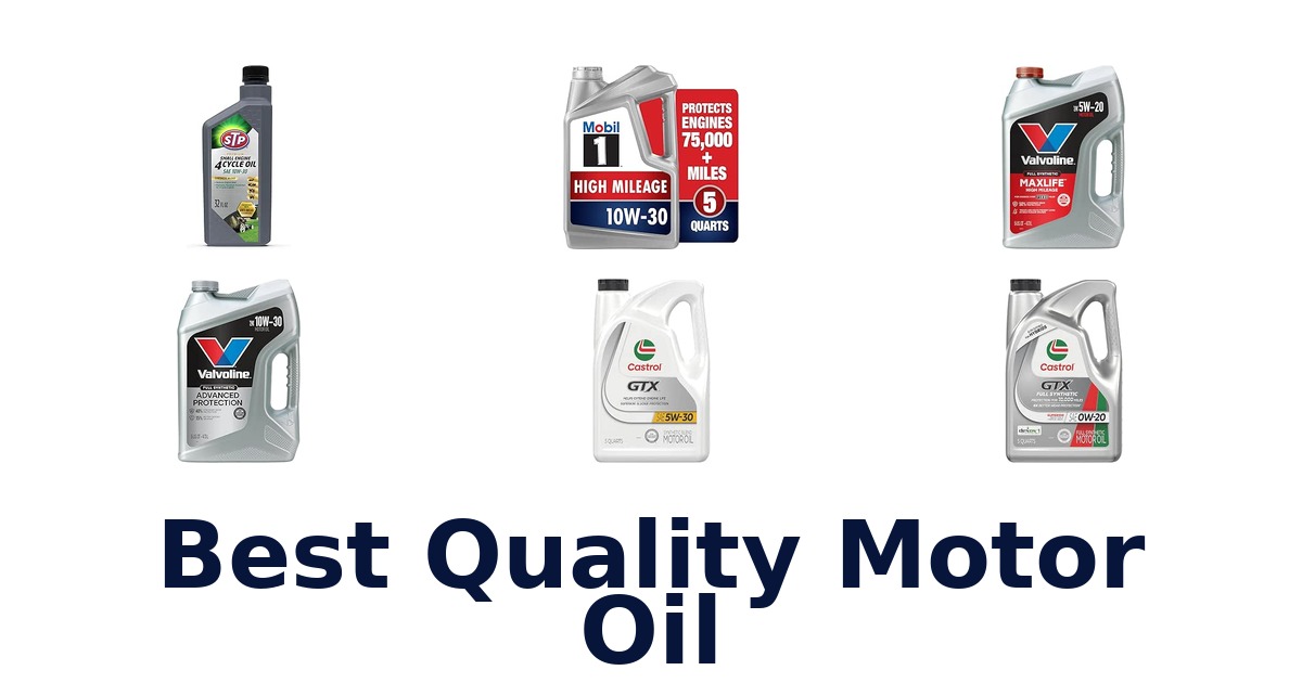 Best Quality Motor Oil
