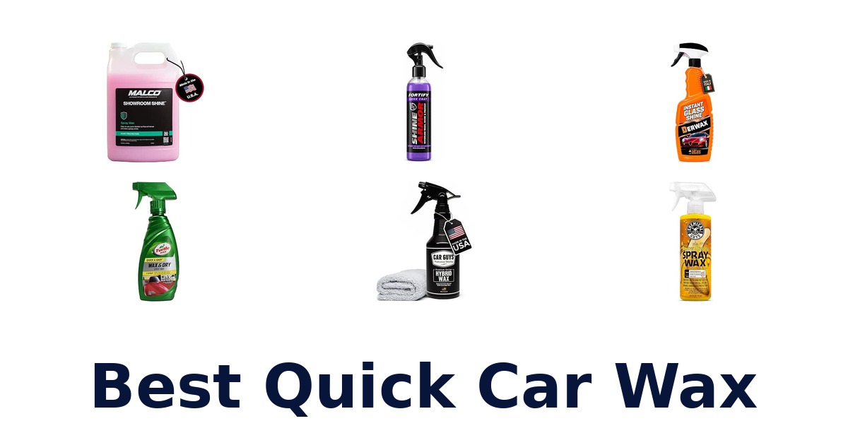 Best Quick Car Wax