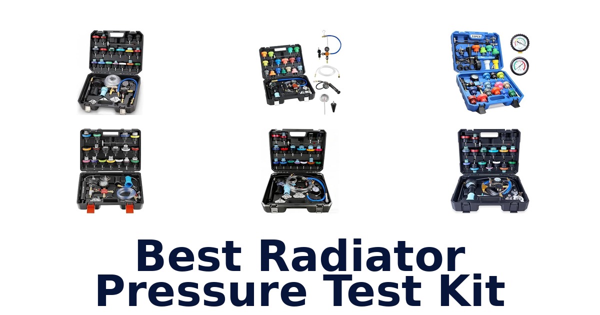 Best Radiator Pressure Test Kit