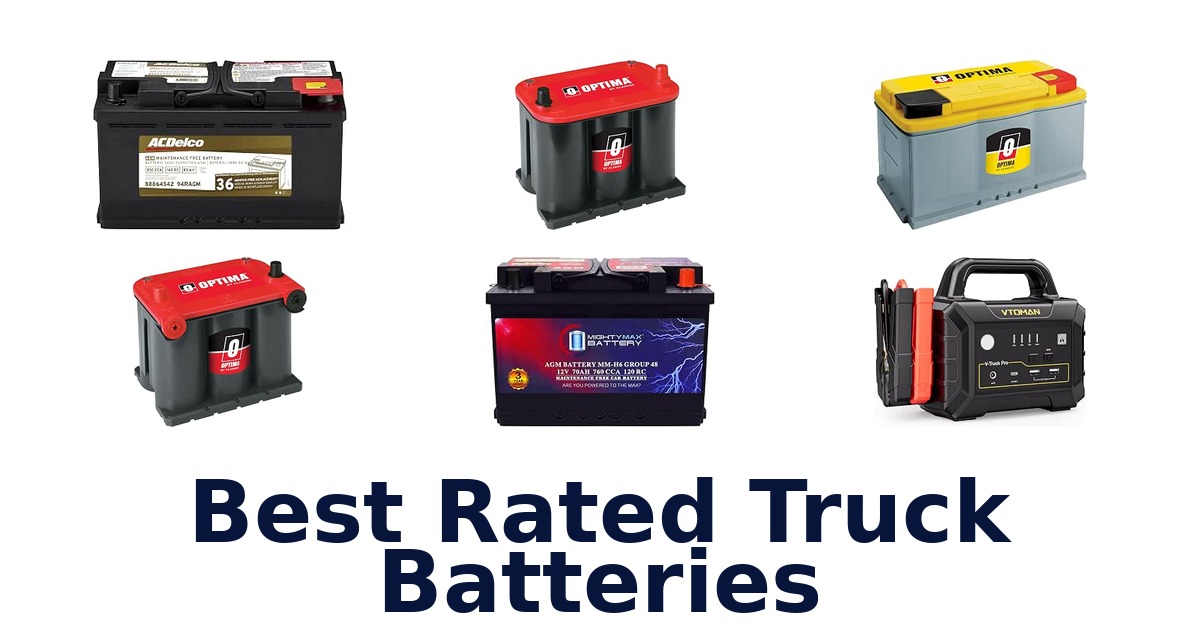 Best Rated Truck Batteries