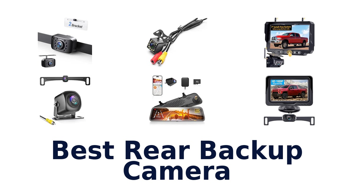 Best Rear Backup Camera
