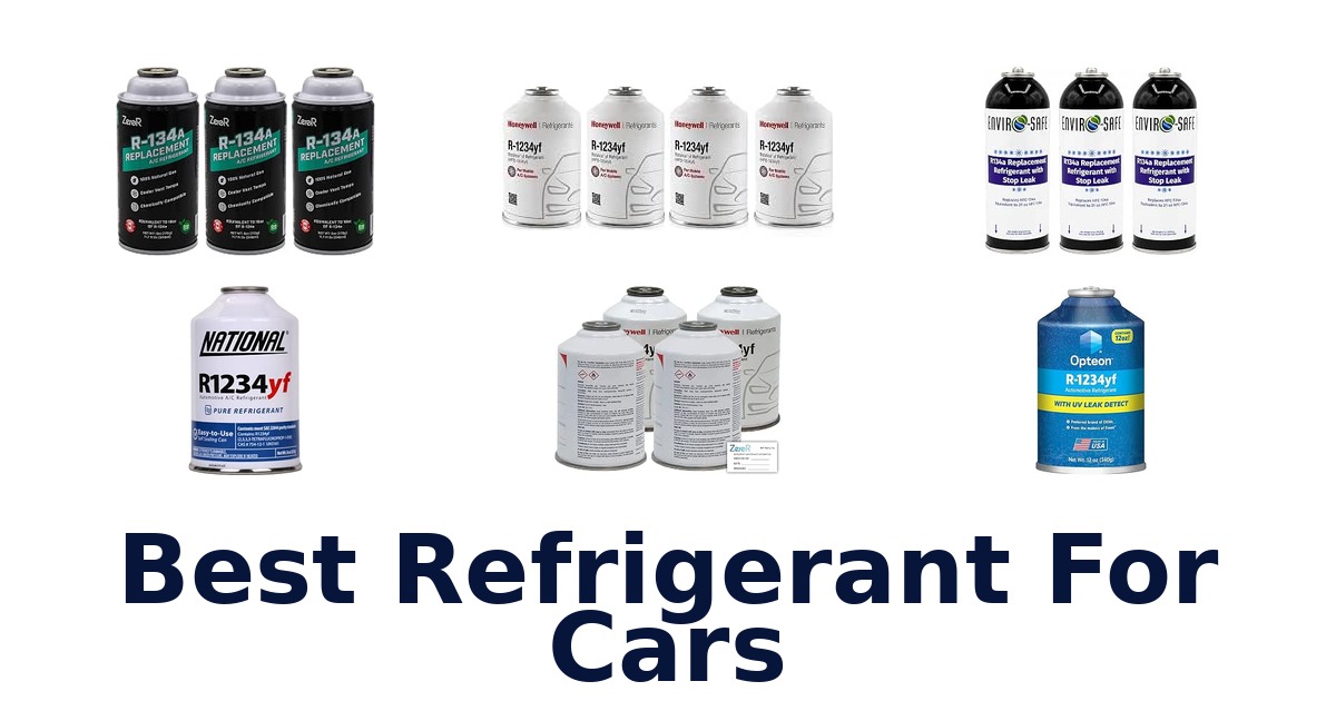 Best Refrigerant For Cars