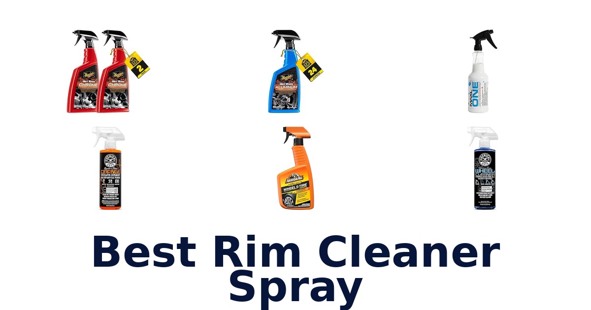Best Rim Cleaner Spray