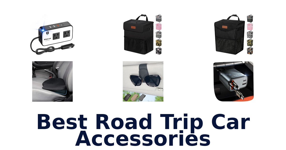 Best Road Trip Car Accessories