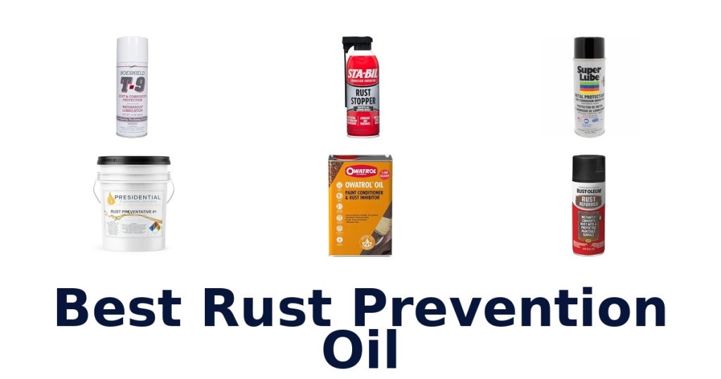 Best Rust Prevention Oil