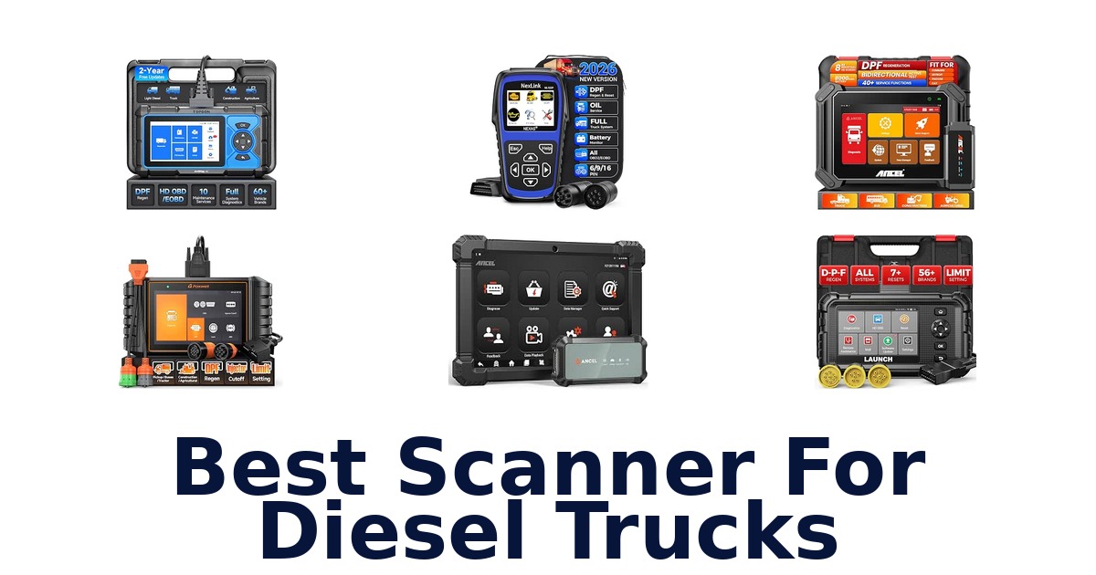Best Scanner For Diesel Trucks