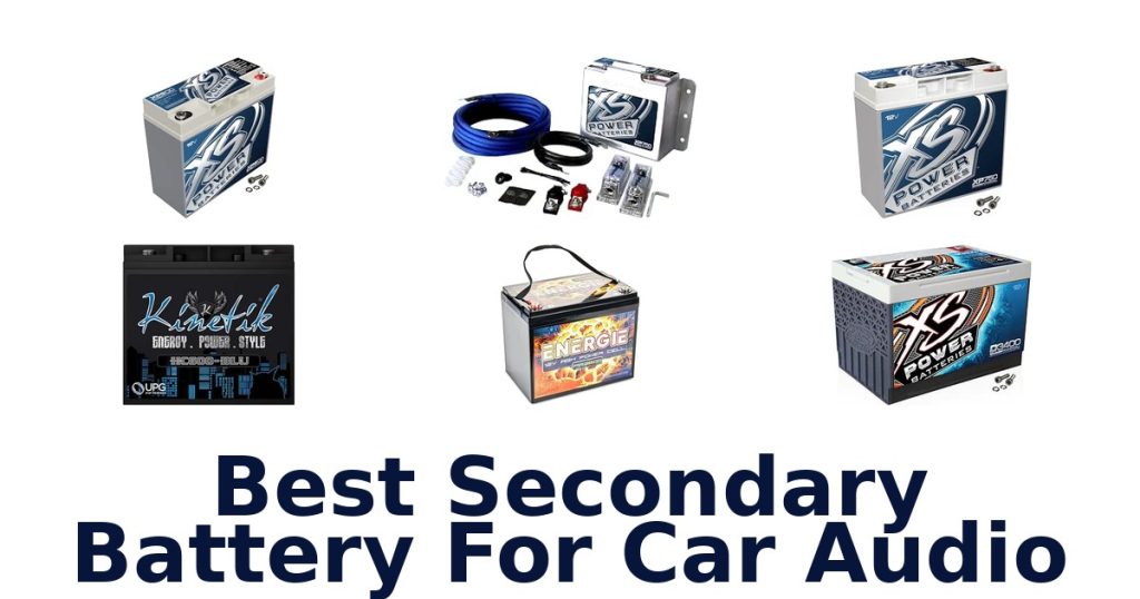 Best Secondary Battery For Car Audio