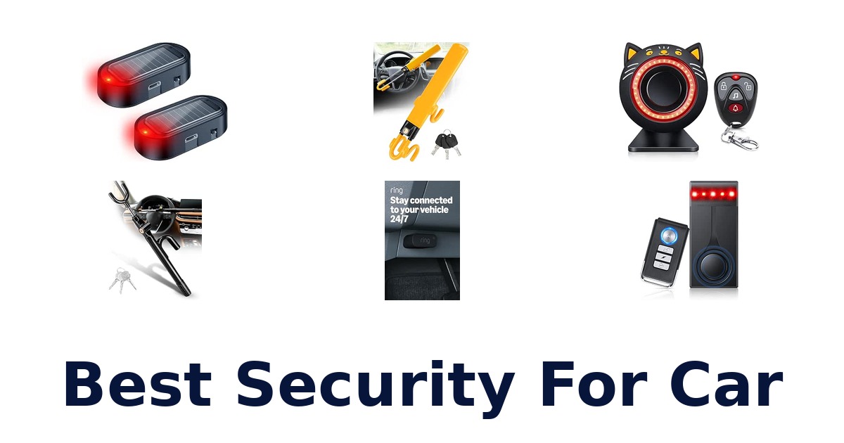 Best Security For Car