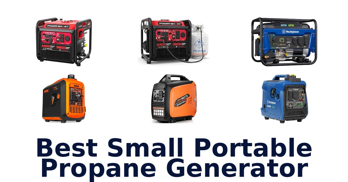 Best Small Portable Propane Generator