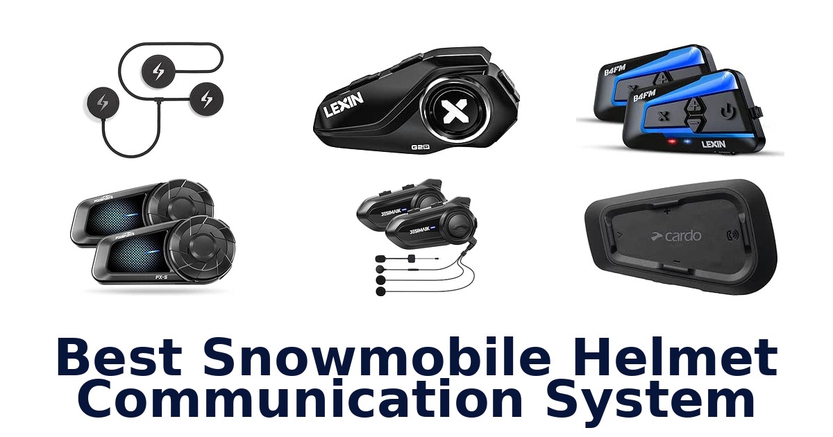 Best Snowmobile Helmet Communication System