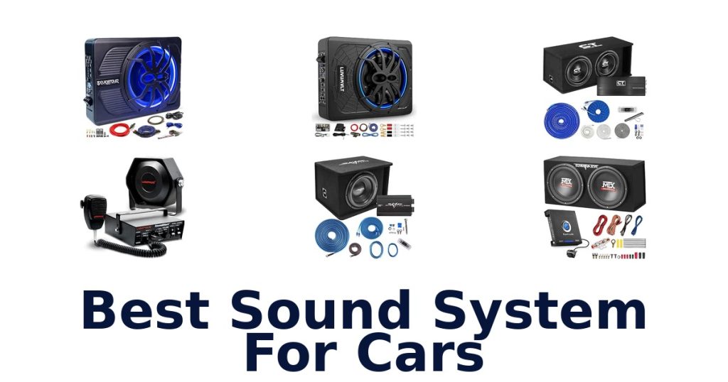 Best Sound System For Cars