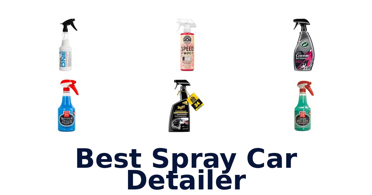 Best Spray Car Detailer