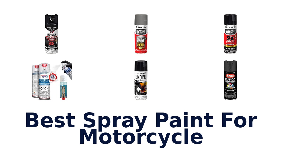 Best Spray Paint For Motorcycle