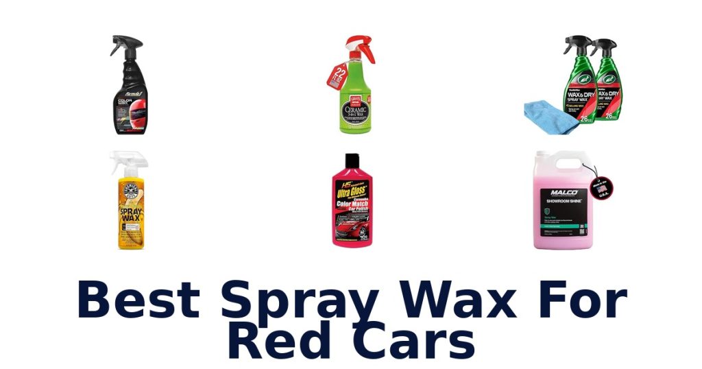 Best Spray Wax For Red Cars