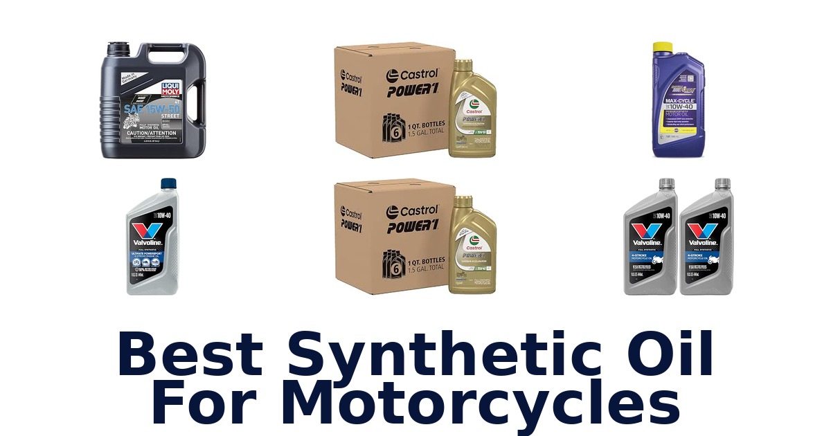 Best Synthetic Oil For Motorcycles