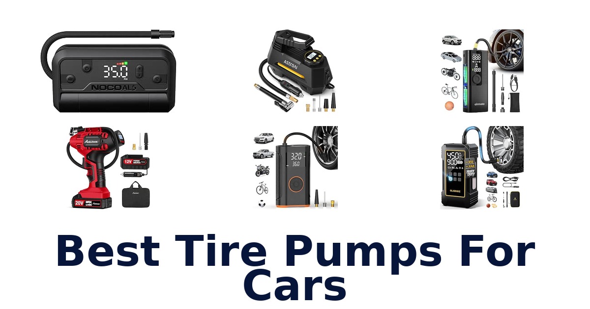 Best Tire Pumps For Cars