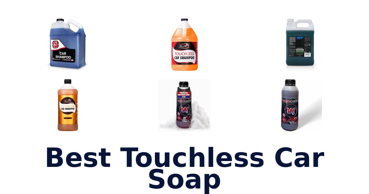 Best Touchless Car Soap