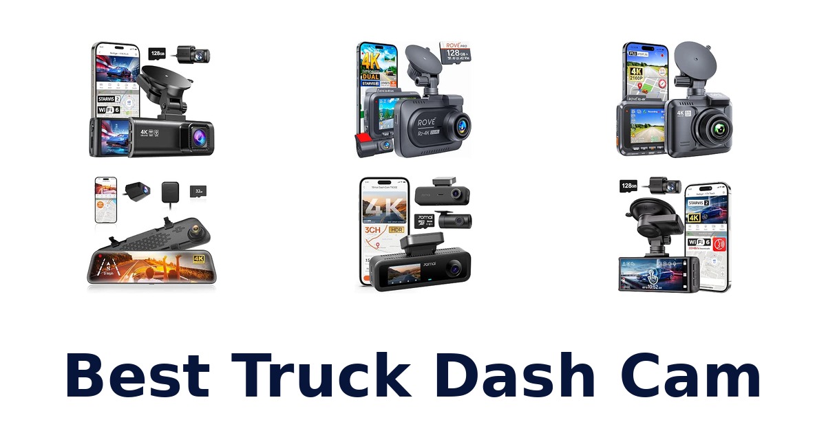 Best Truck Dash Cam