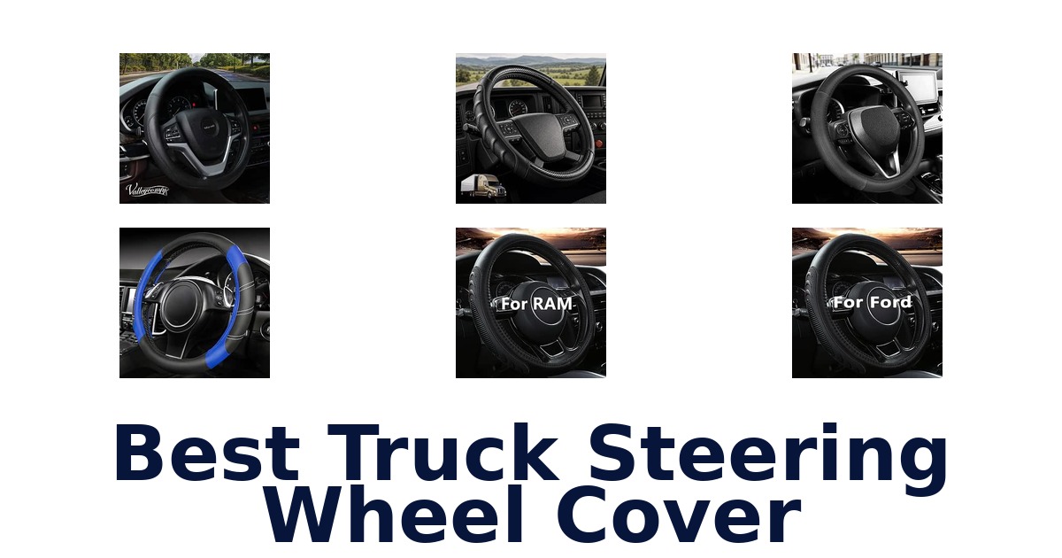 Best Truck Steering Wheel Cover