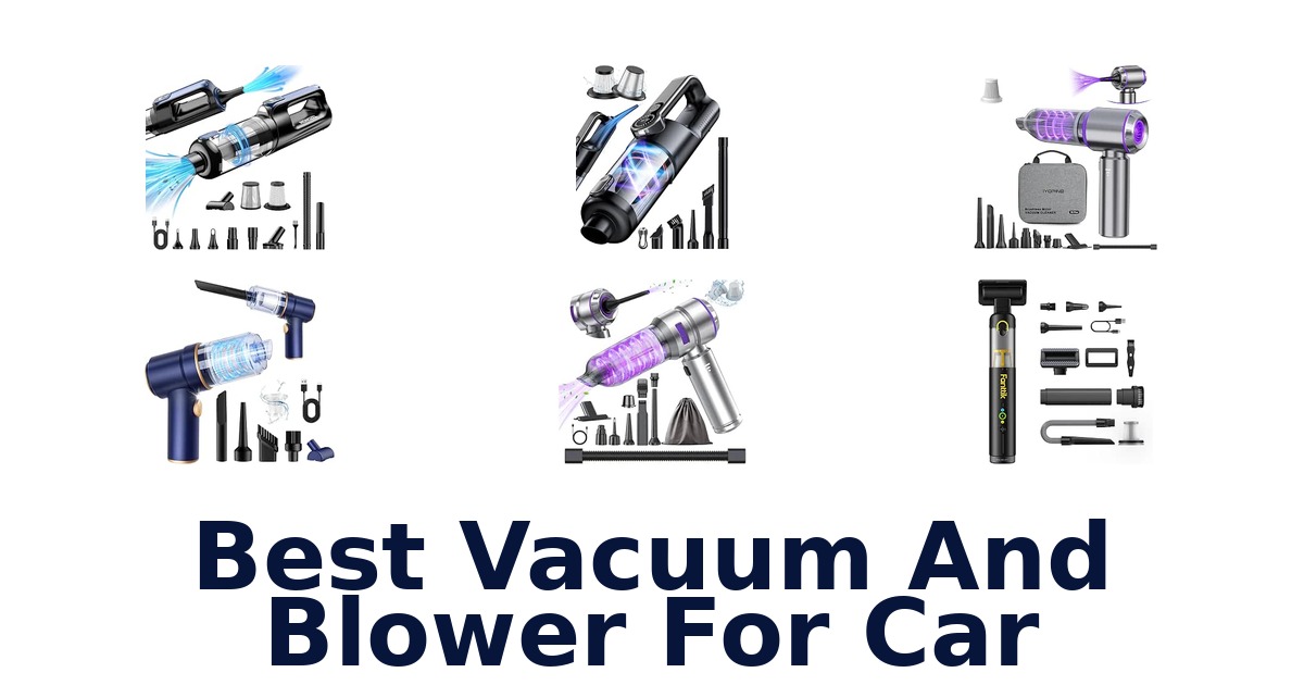 Best Vacuum And Blower For Car