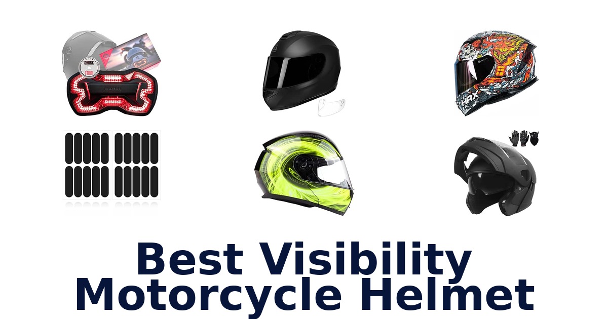 Best Visibility Motorcycle Helmet