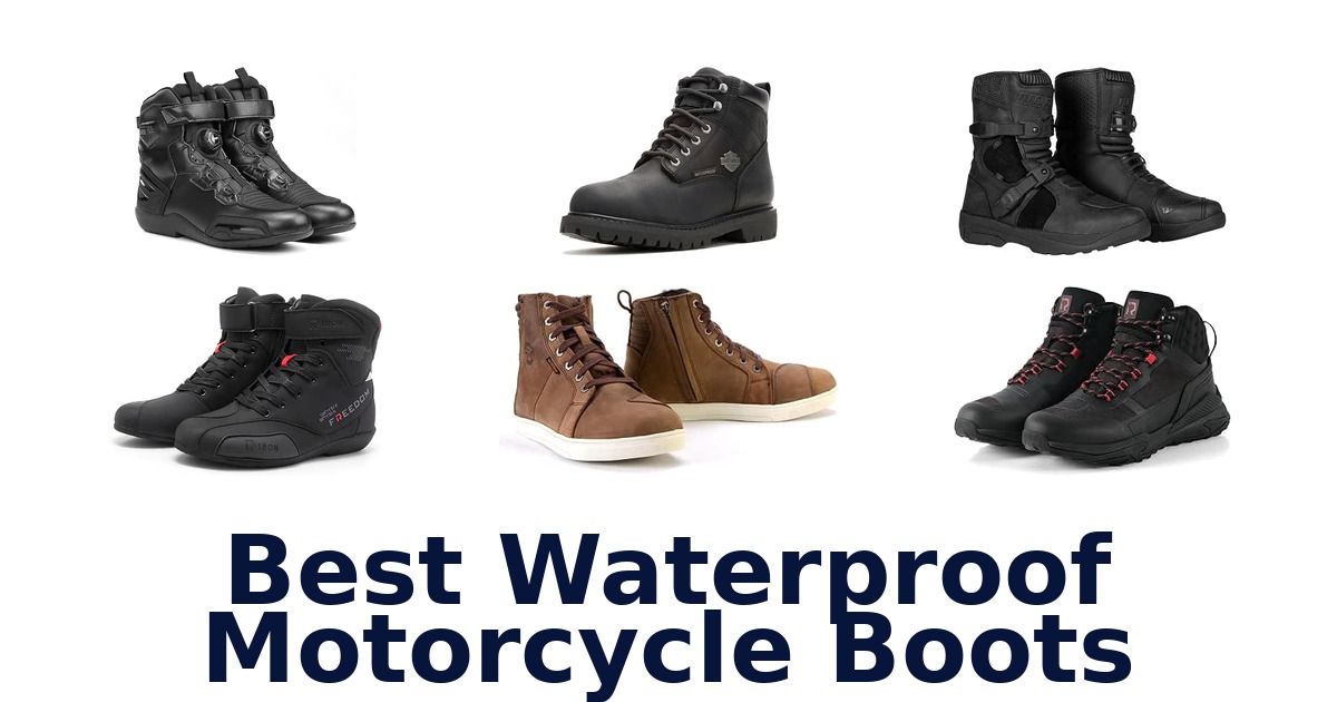 Best Waterproof Motorcycle Boots