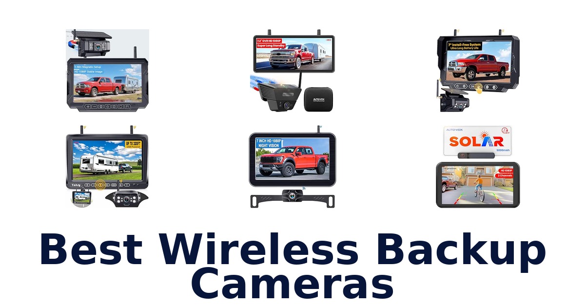 Best Wireless Backup Cameras