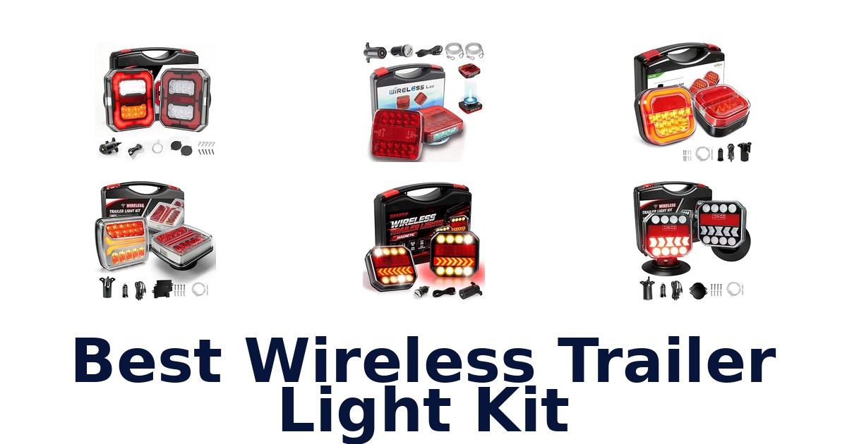 Best Wireless Trailer Light Kit