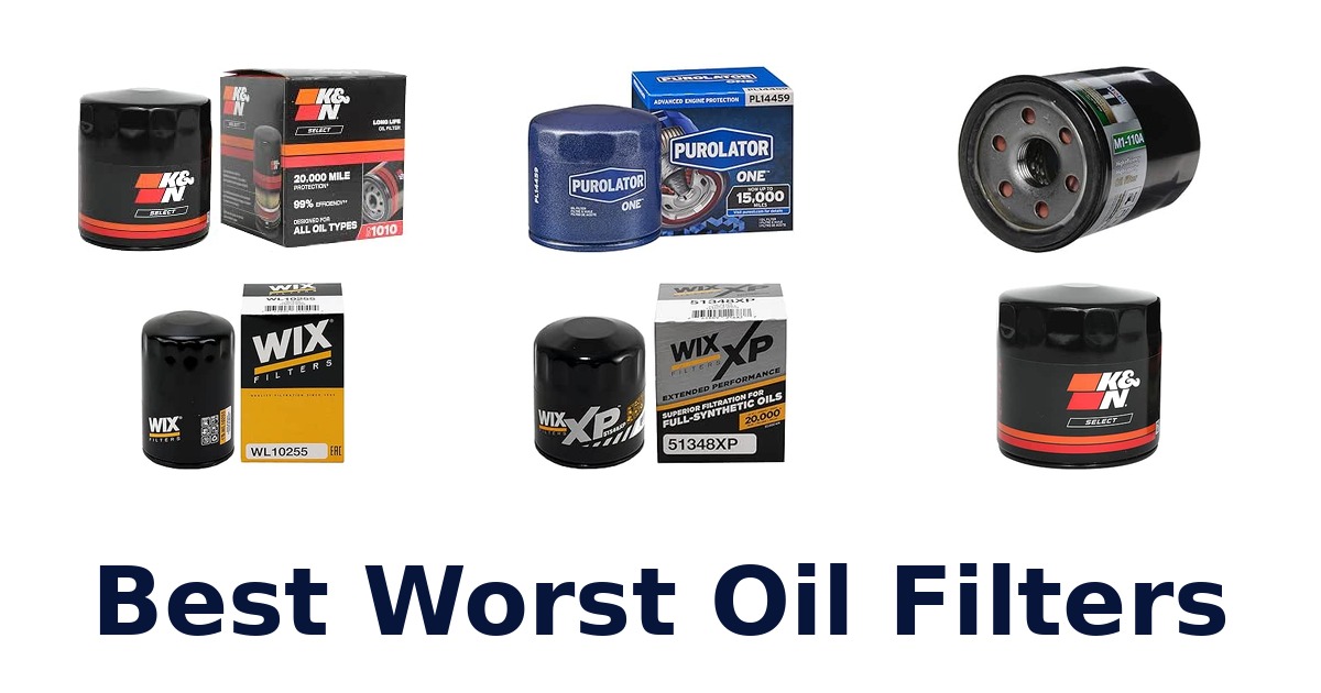 Best Worst Oil Filters