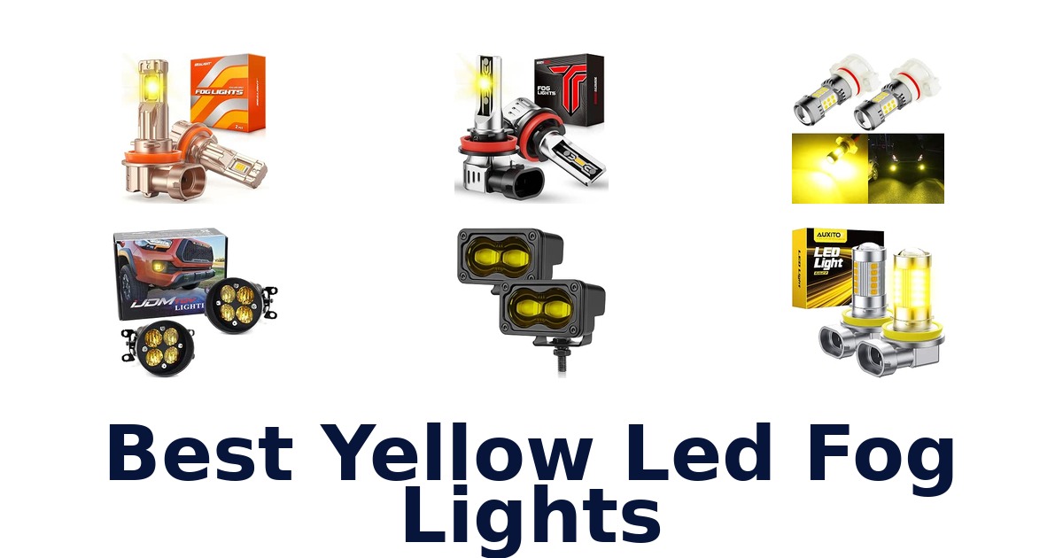 Best Yellow Led Fog Lights