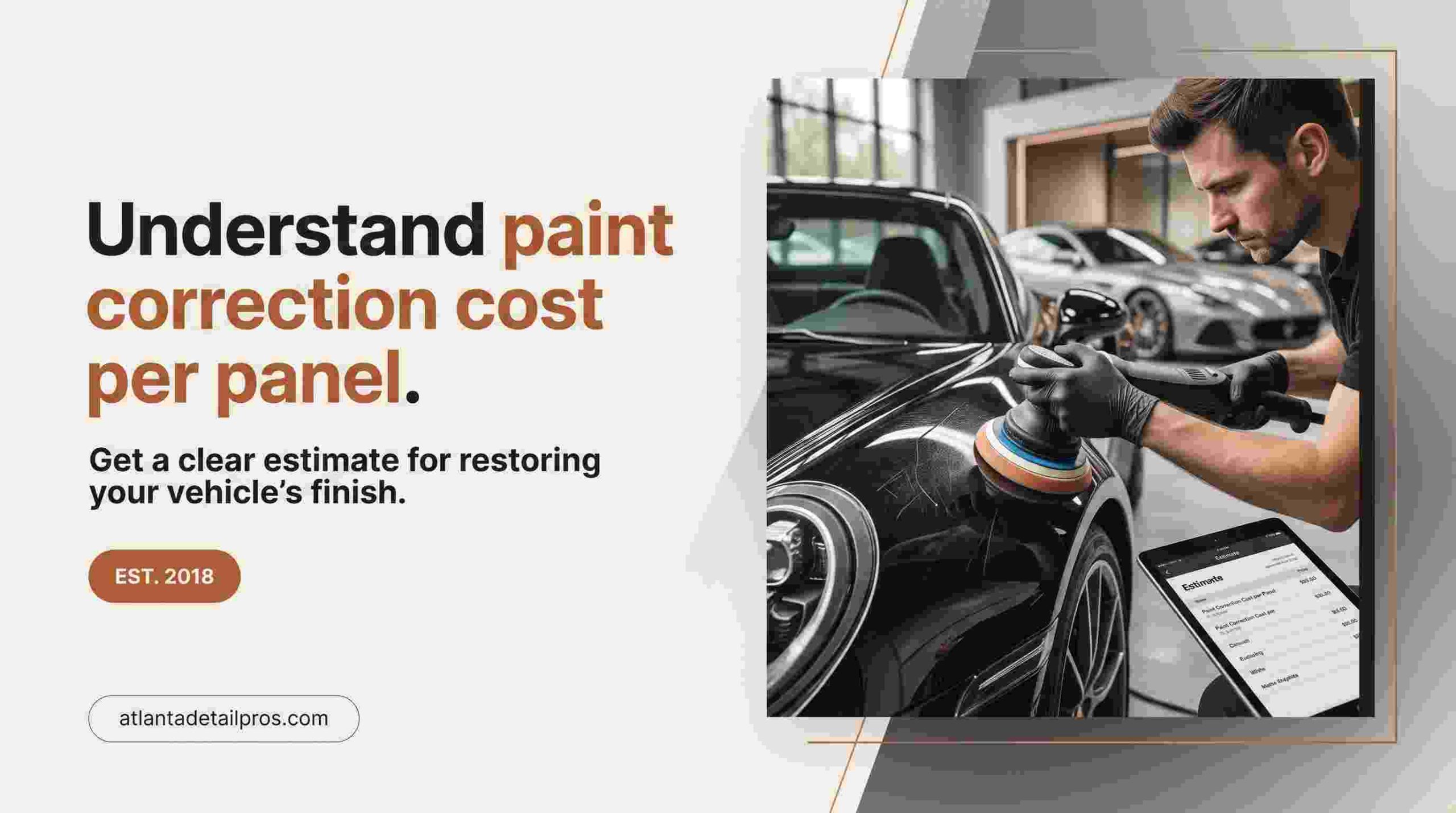 Paint Correction Cost Per Panel